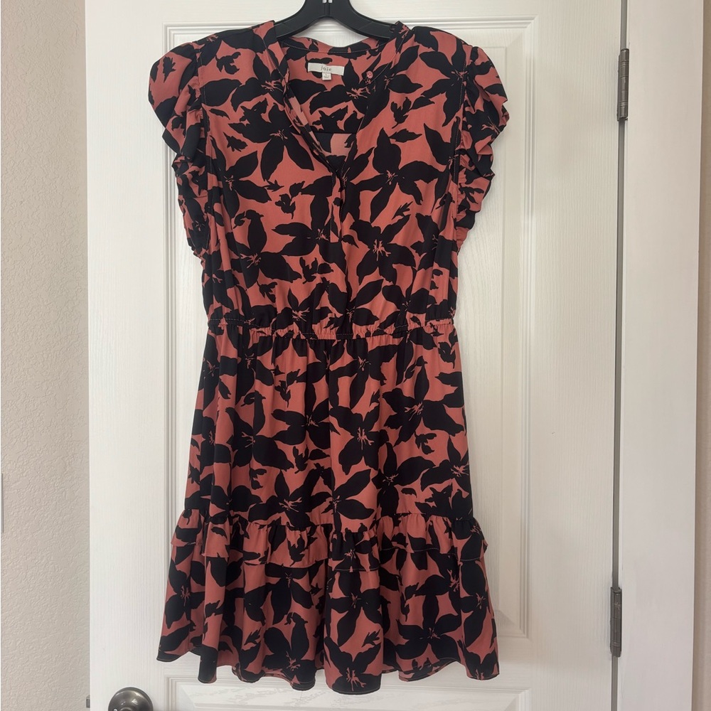 Joie floral short dress size L